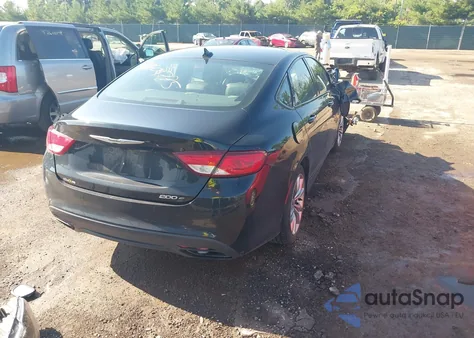 2015 Chrysler 200 S from USA, damaged, VIN 1C3CCCBB4FN717862